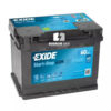 Exide EK620 Start-Stop AGM Otomobil Aküsü 62Ah